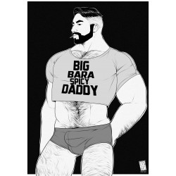 A4/A3 Print - Big Bara Spicy Daddy